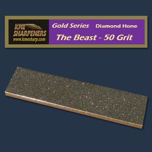 KME "The Beast" 50 Grit Gold Series Diamond Hone